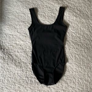 Black eleve leotard